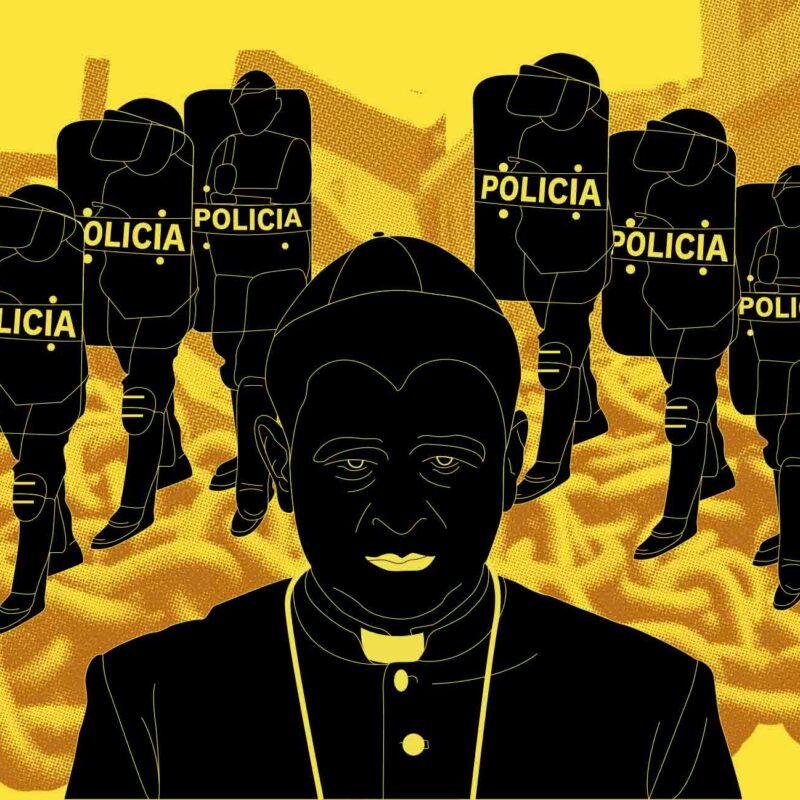 El sacerdote Uriel Vallejos se internó una madrugada de finales de agosto en las veredas de la frontera entre Nicaragua y Costa Rica.